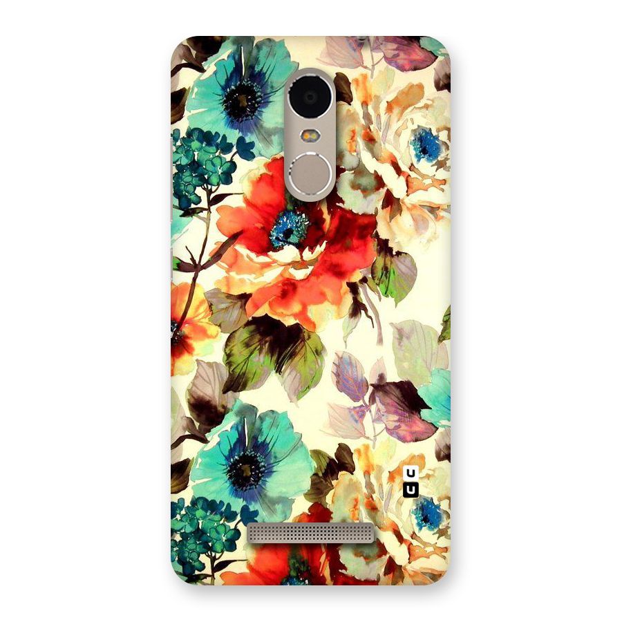 Artsy Bloom Flower Back Case for Xiaomi Redmi Note 3