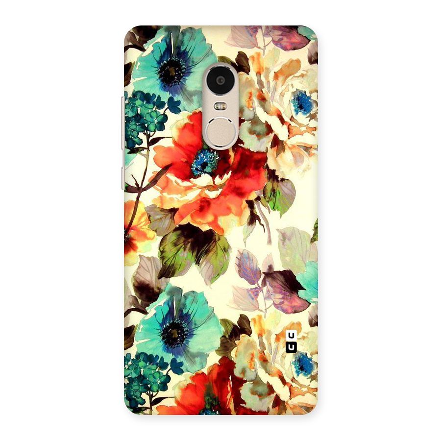Artsy Bloom Flower Back Case for Xiaomi Redmi Note 4