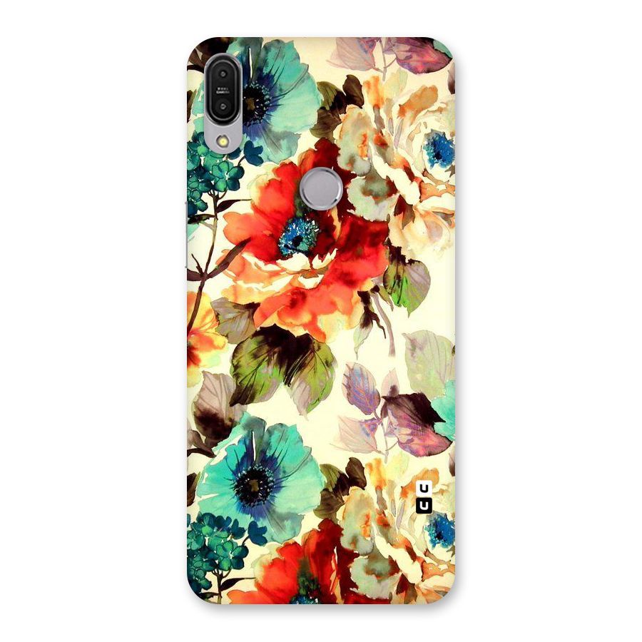 Artsy Bloom Flower Back Case for Zenfone Max Pro M1