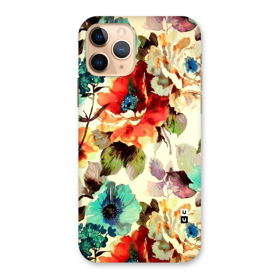 Artsy Bloom Flower Back Case for iPhone 11 Pro