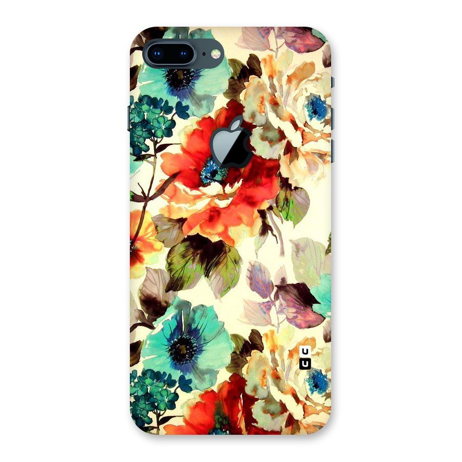 Artsy Bloom Flower Back Case for iPhone 7 Plus Apple Cut