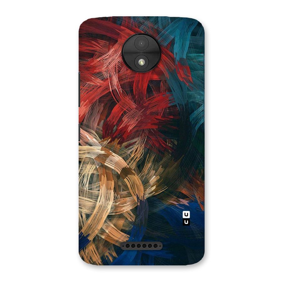 Artsy Colors Back Case for Moto C