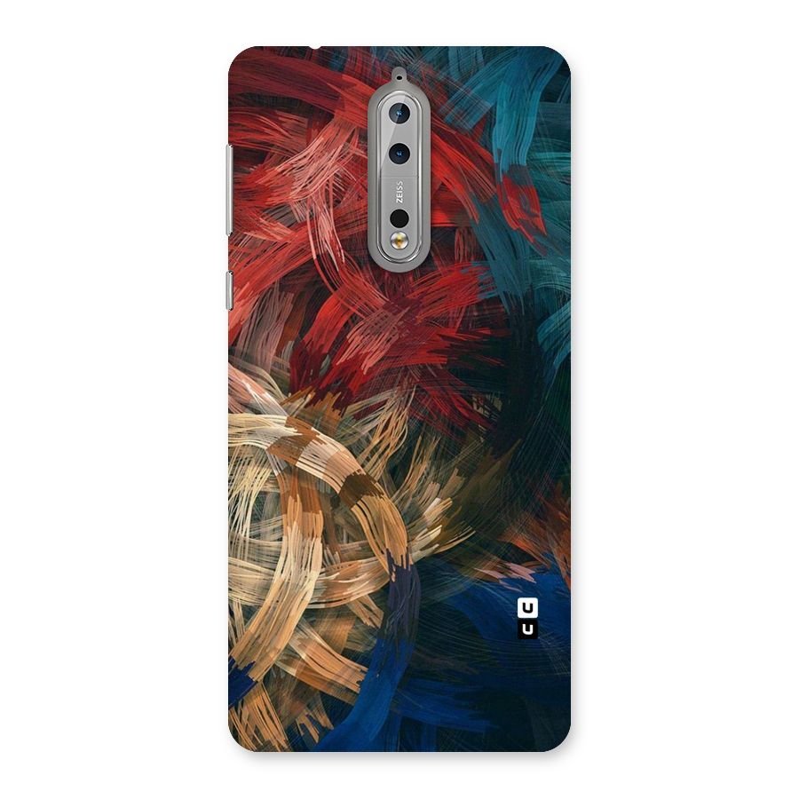 Artsy Colors Back Case for Nokia 8
