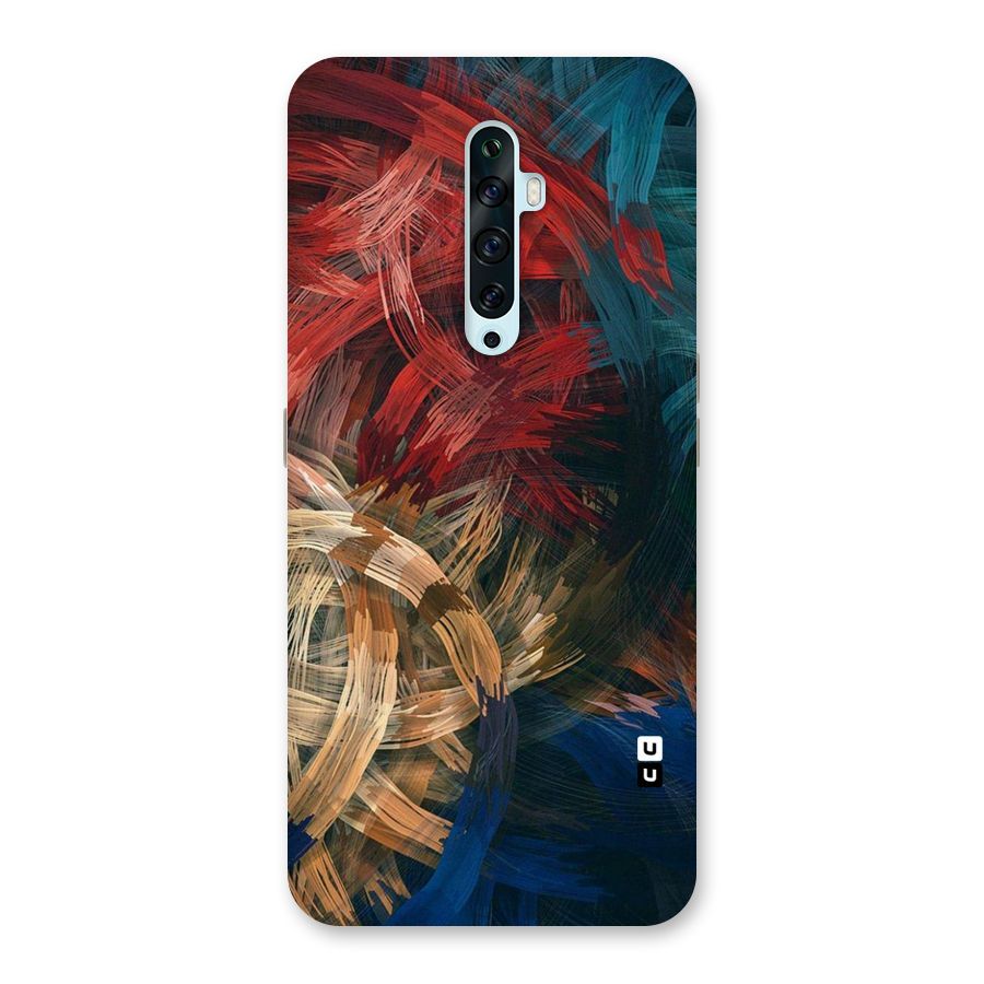 Artsy Colors Back Case for Oppo Reno2 F