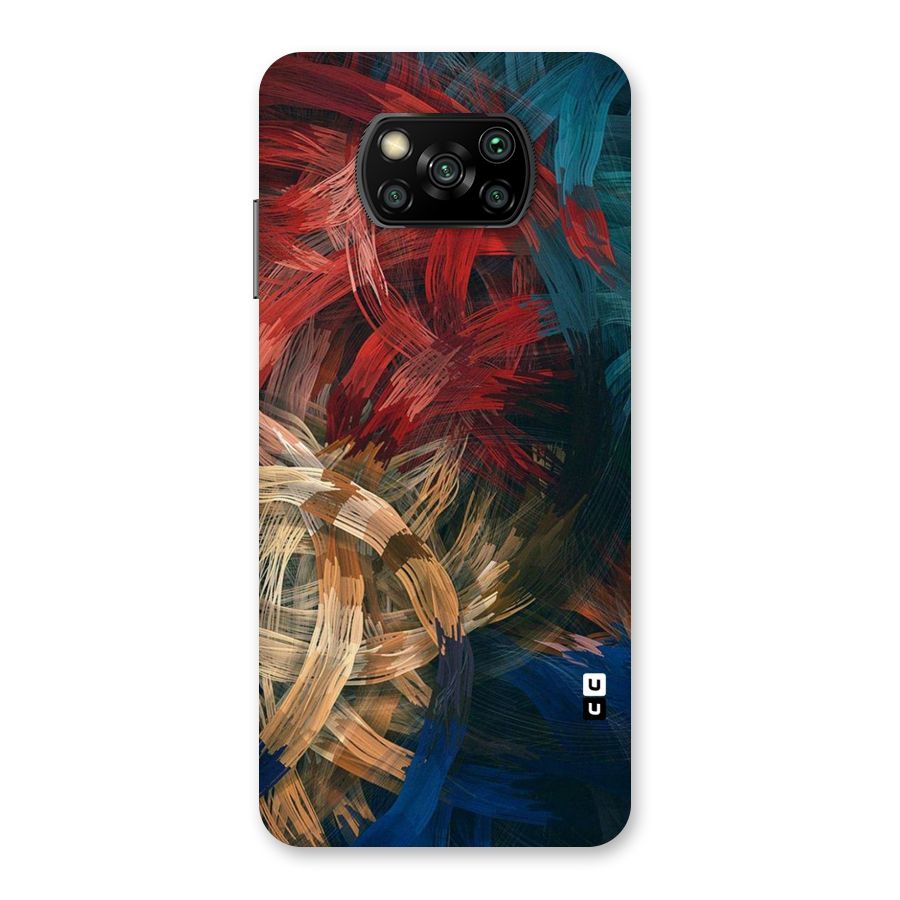Artsy Colors Back Case for Poco X3