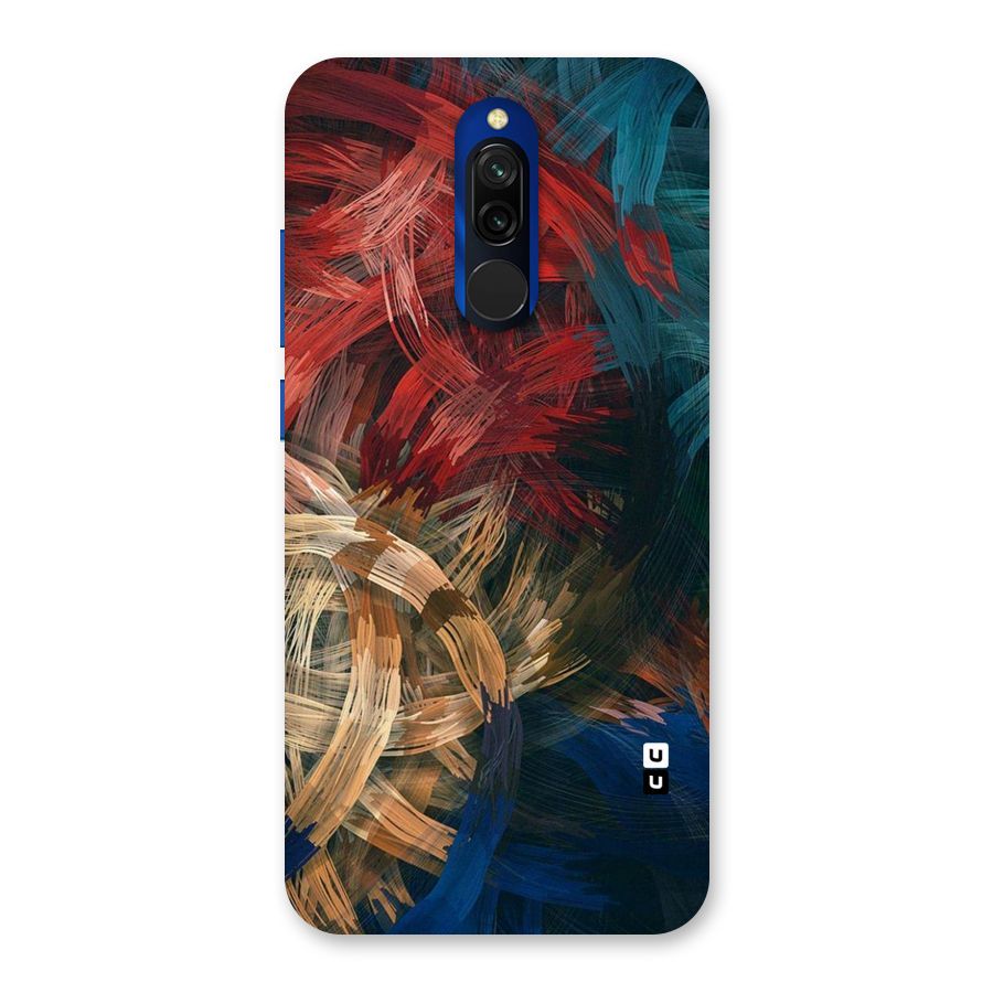 Artsy Colors Back Case for Redmi 8