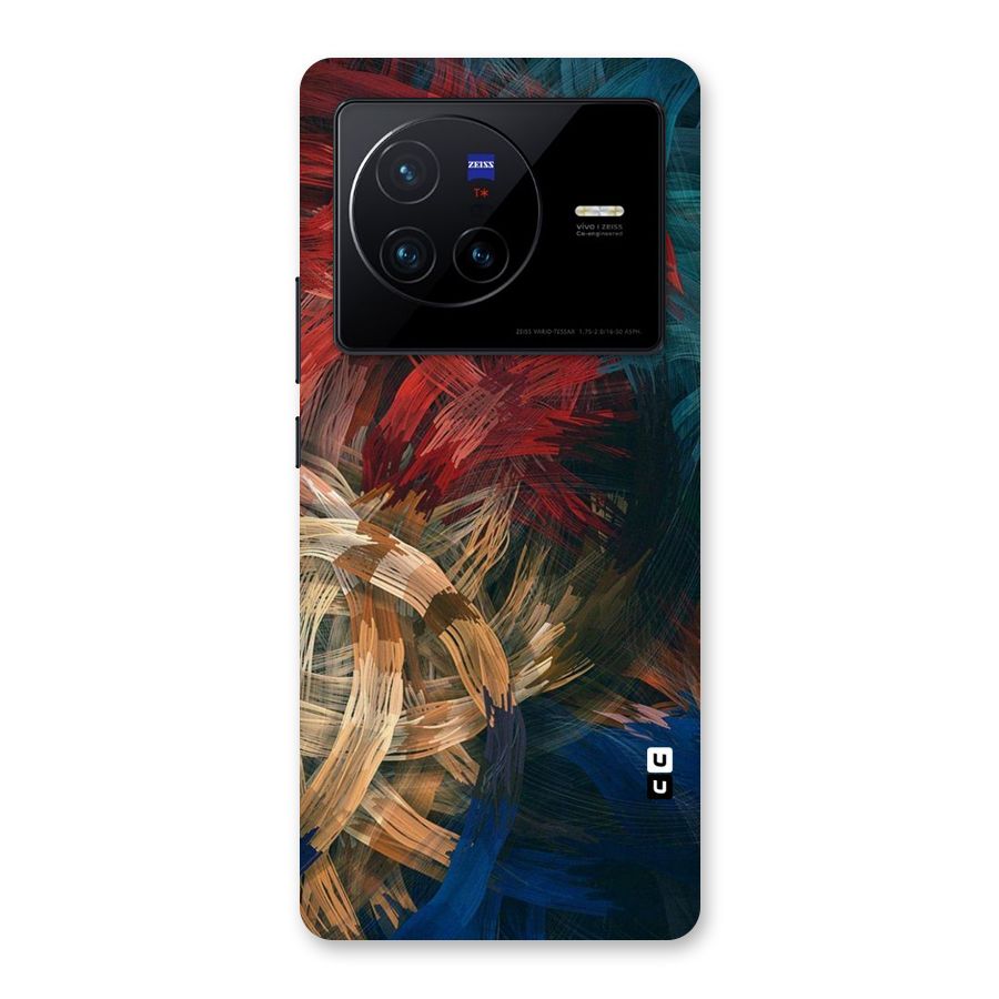 Artsy Colors Back Case for Vivo X80