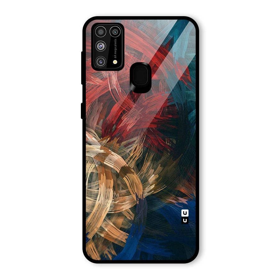 Artsy Colors Glass Back Case for Galaxy F41