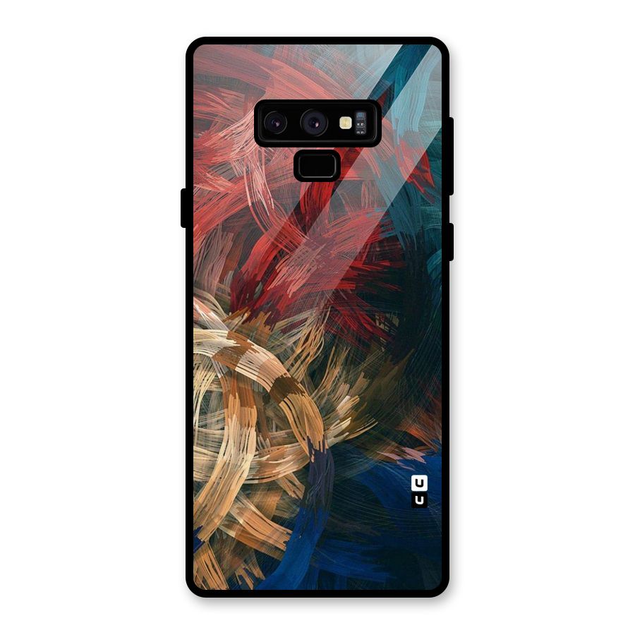 Artsy Colors Glass Back Case for Galaxy Note 9