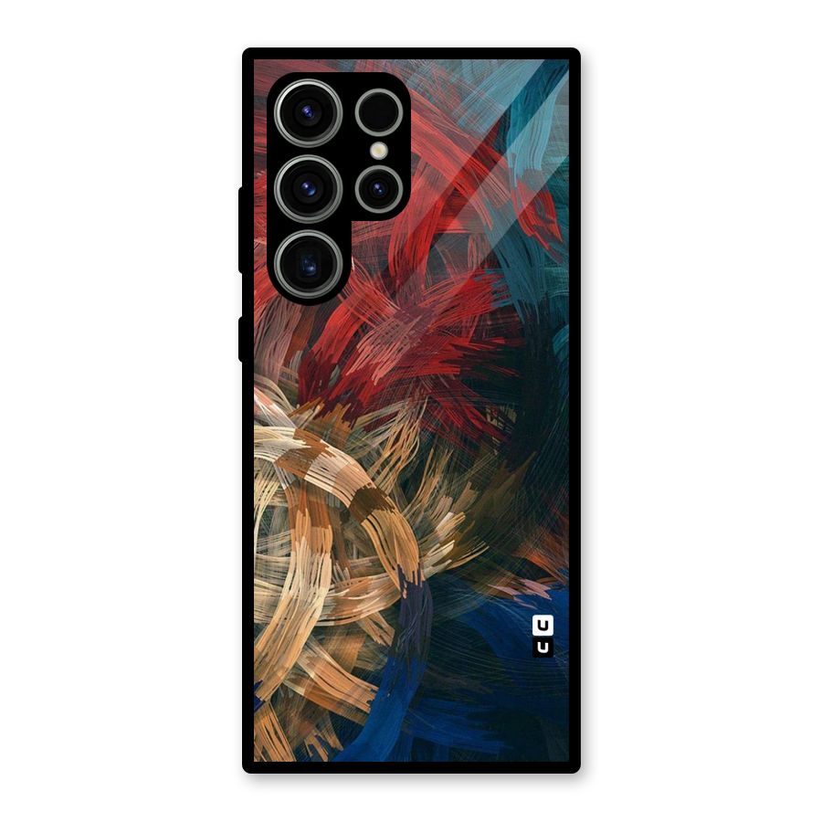 Artsy Colors Glass Back Case for Galaxy S23 Ultra