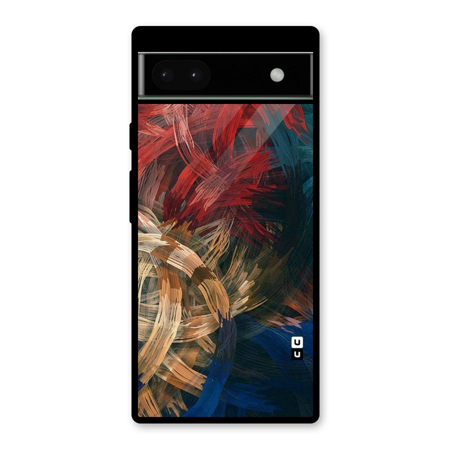 Artsy Colors Glass Back Case for Google Pixel 6a