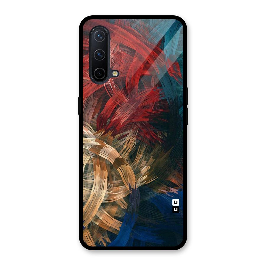 Artsy Colors Glass Back Case for OnePlus Nord CE 5G