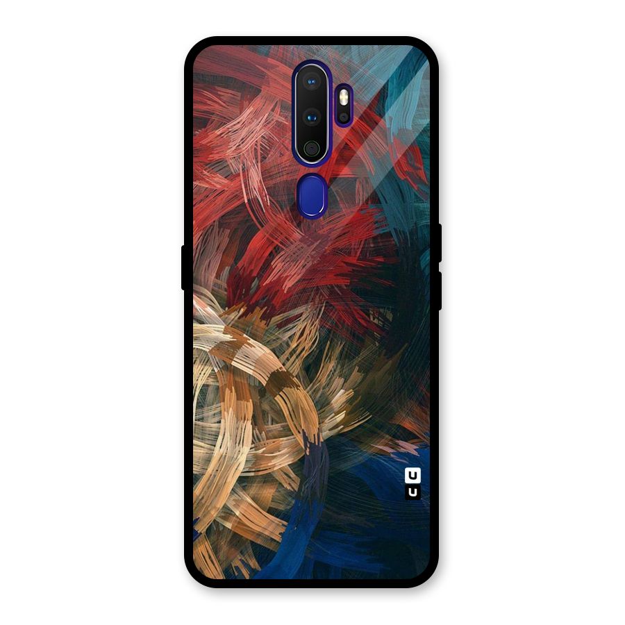 Artsy Colors Glass Back Case for Oppo A9 (2020)