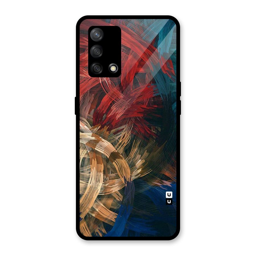 Artsy Colors Glass Back Case for Oppo F19s