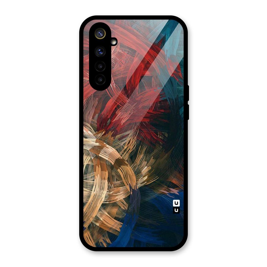 Artsy Colors Glass Back Case for Realme 6