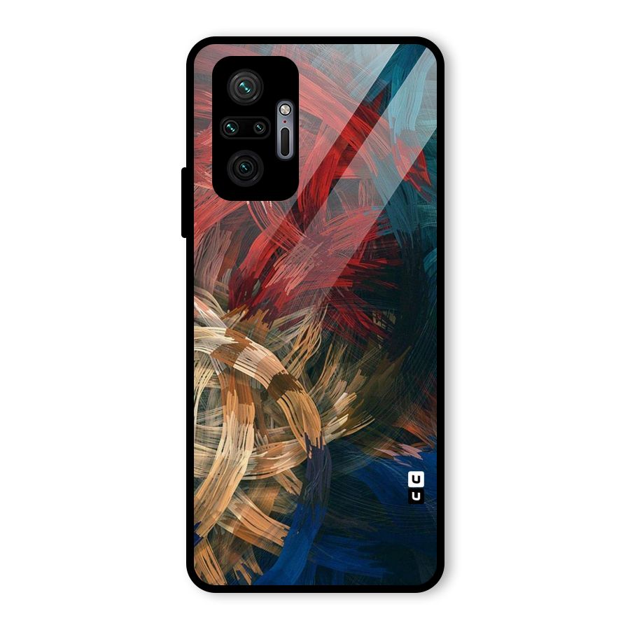 Artsy Colors Glass Back Case for Redmi Note 10 Pro