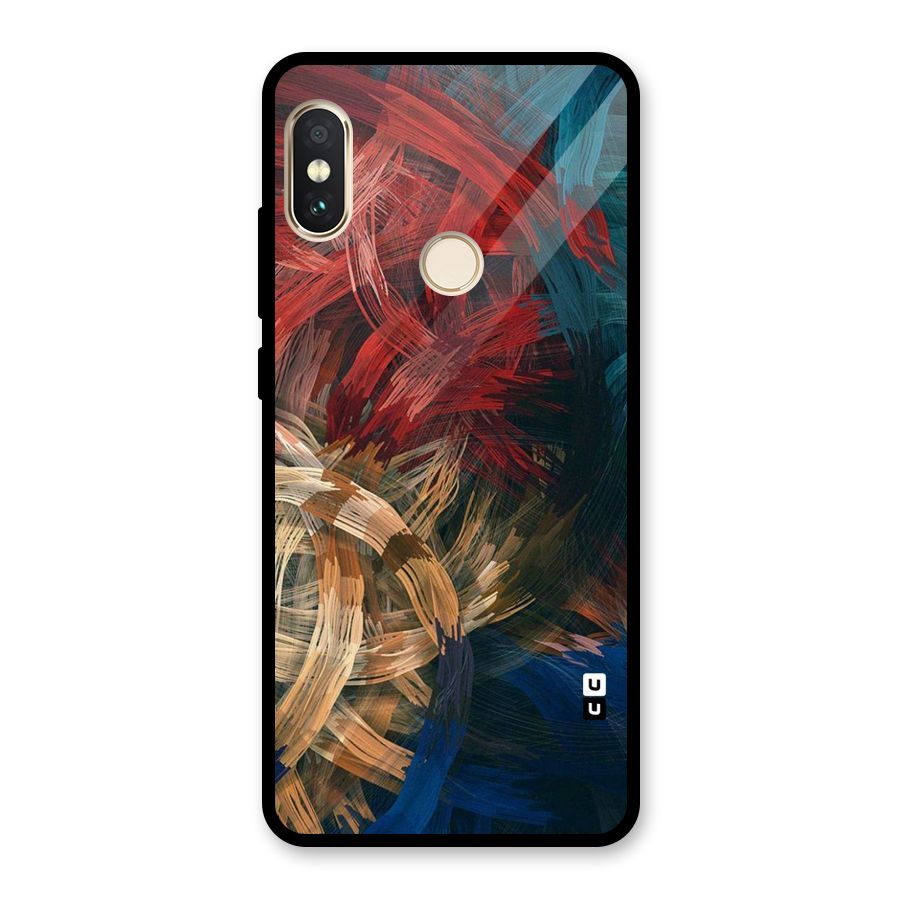 Artsy Colors Glass Back Case for Redmi Note 5 Pro