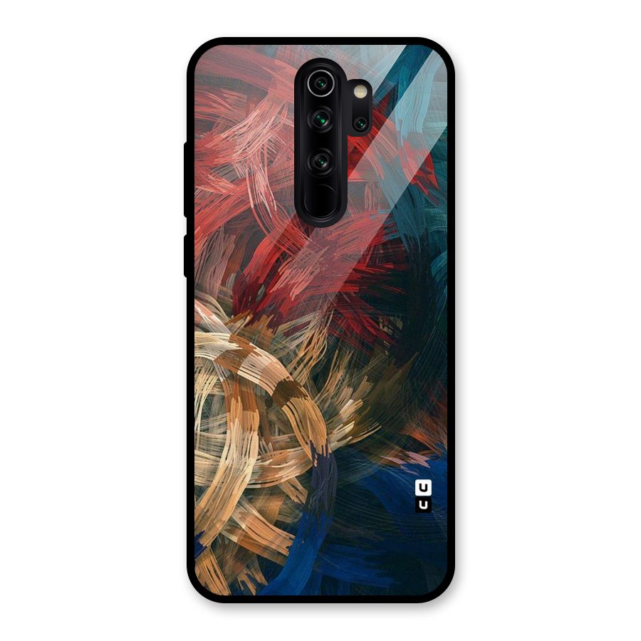 Artsy Colors Glass Back Case for Redmi Note 8 Pro