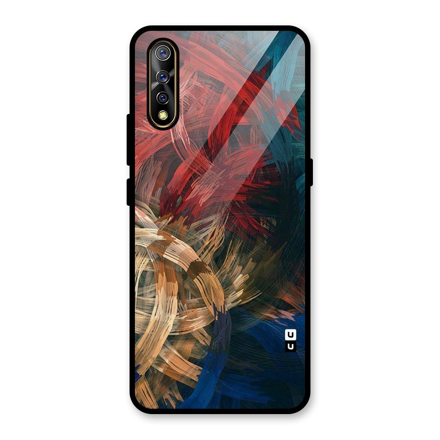 Artsy Colors Glass Back Case for Vivo S1