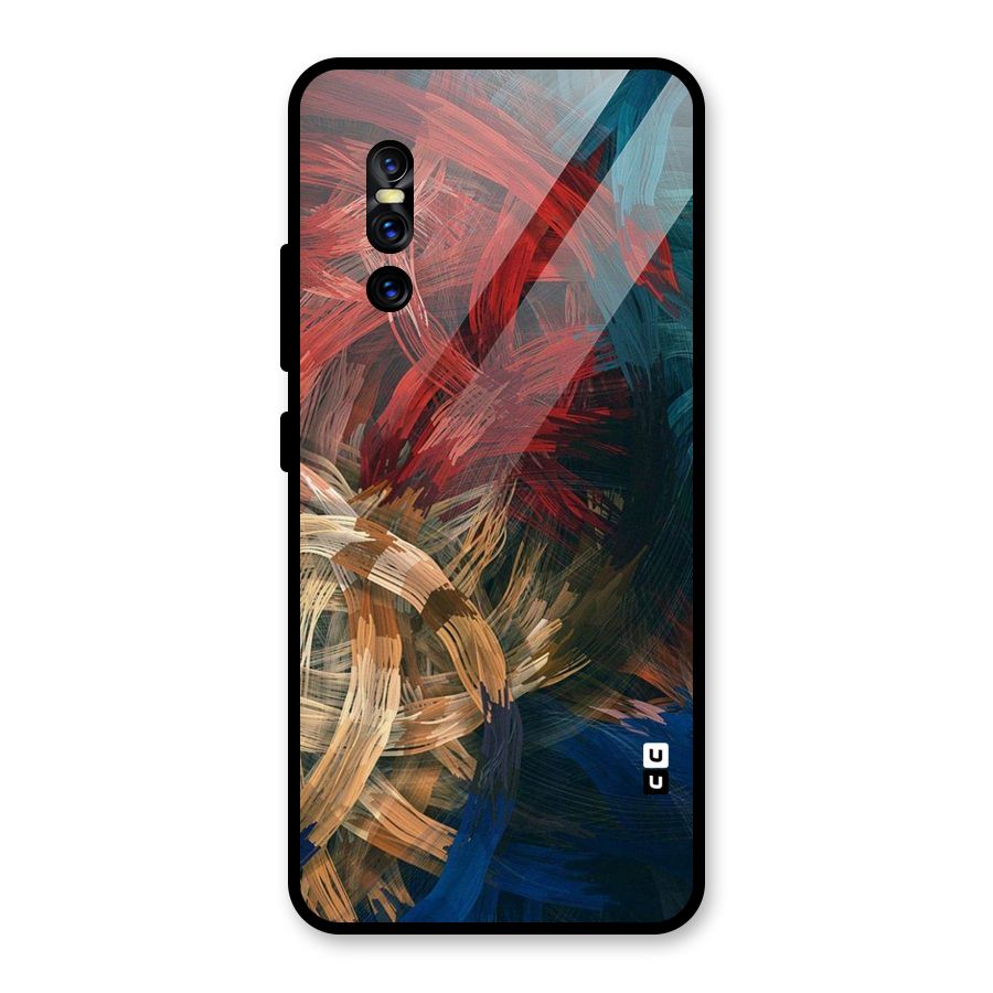 Artsy Colors Glass Back Case for Vivo V15 Pro