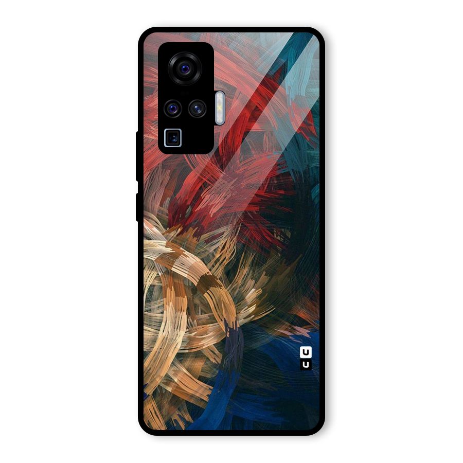 Artsy Colors Glass Back Case for Vivo X50 Pro