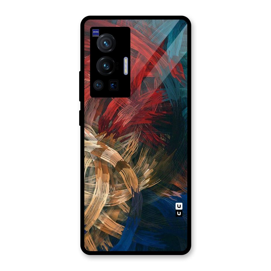Artsy Colors Glass Back Case for Vivo X70 Pro