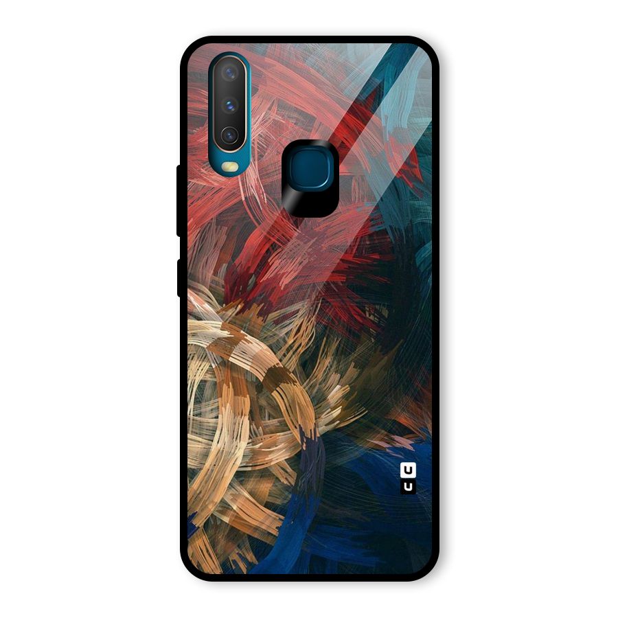 Artsy Colors Glass Back Case for Vivo Y12