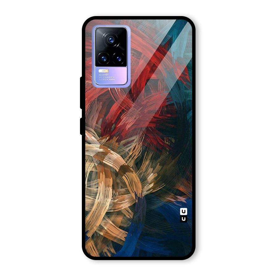 Artsy Colors Glass Back Case for Vivo Y73