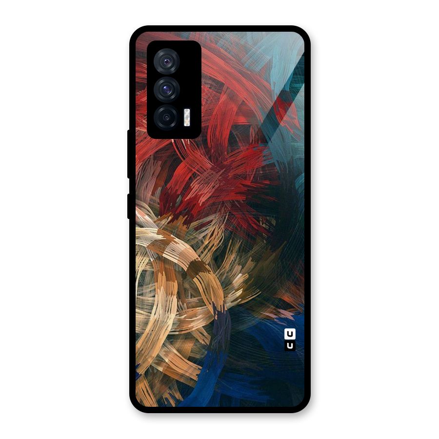 Artsy Colors Glass Back Case for Vivo iQOO 7 5G