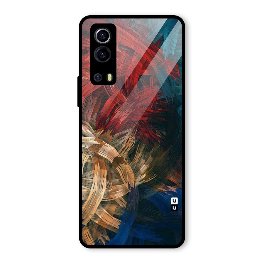 Artsy Colors Glass Back Case for Vivo iQOO Z3