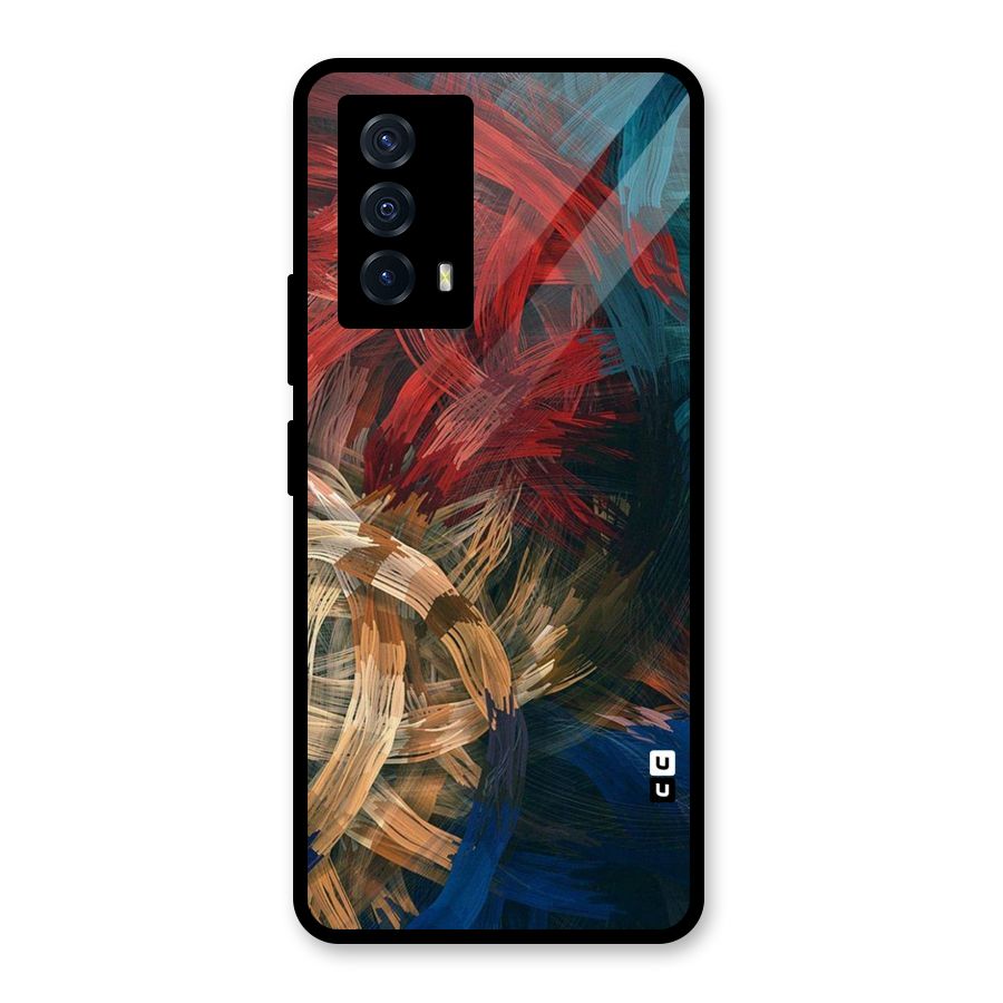 Artsy Colors Glass Back Case for Vivo iQOO Z5