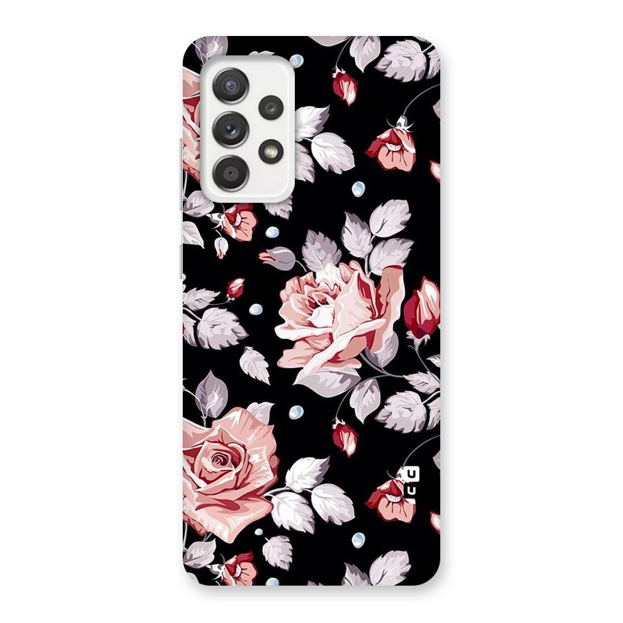 Artsy Floral Back Case for Galaxy A52