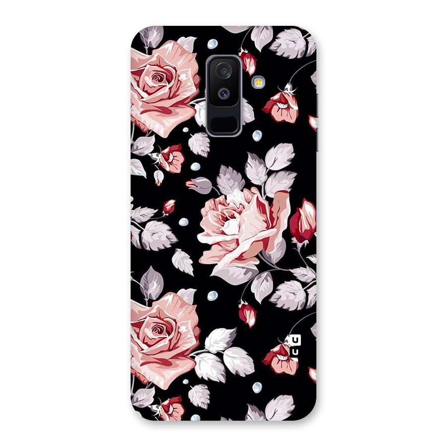 Artsy Floral Back Case for Galaxy A6 Plus