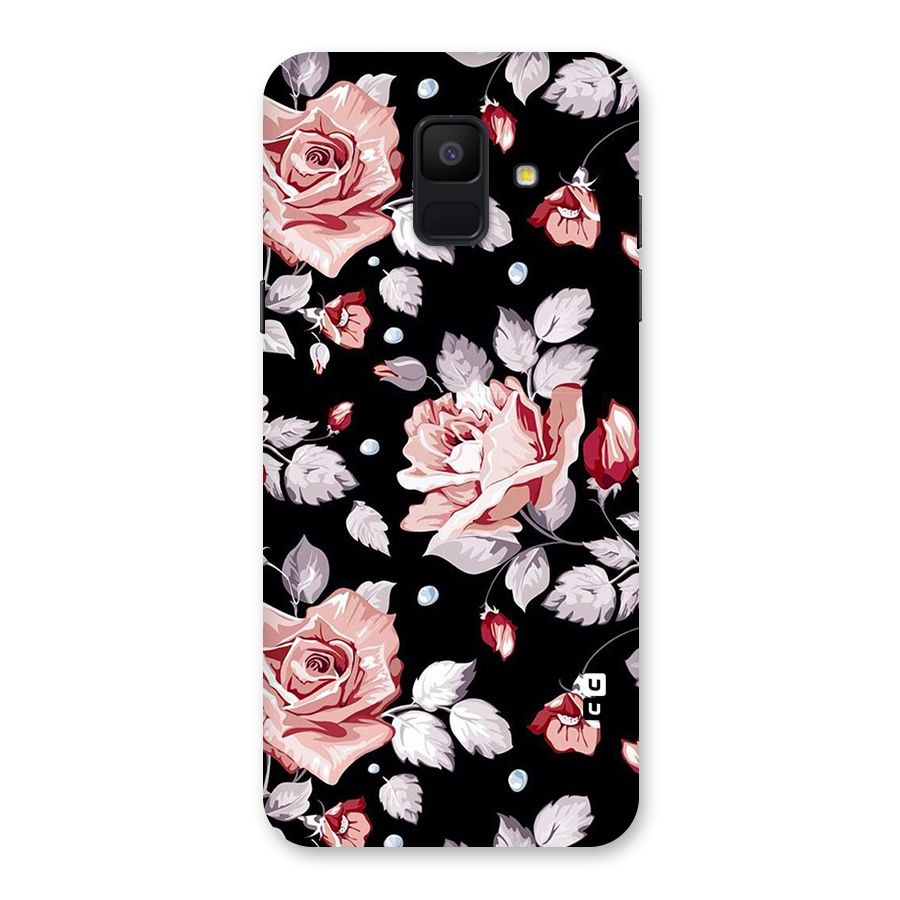 Artsy Floral Back Case for Galaxy A6 (2018)