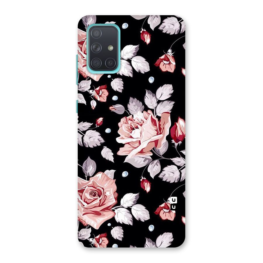 Artsy Floral Back Case for Galaxy A71