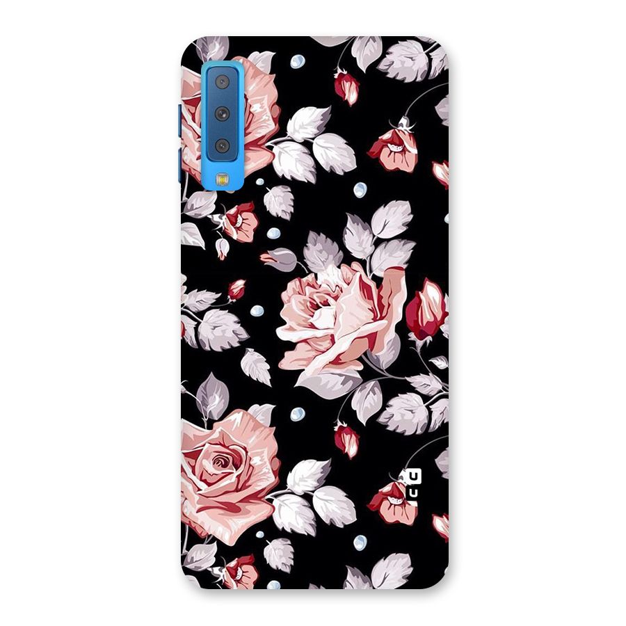 Artsy Floral Back Case for Galaxy A7 (2018)