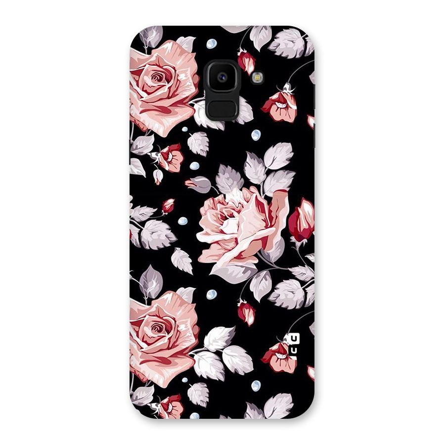 Artsy Floral Back Case for Galaxy J6