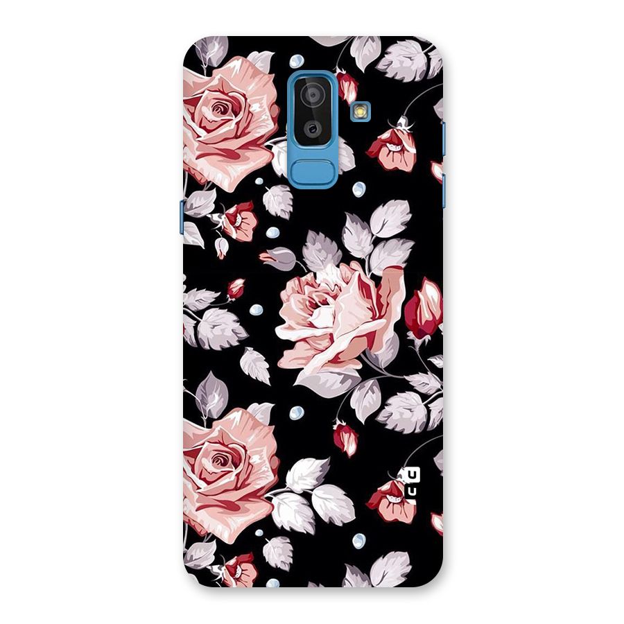 Artsy Floral Back Case for Galaxy J8