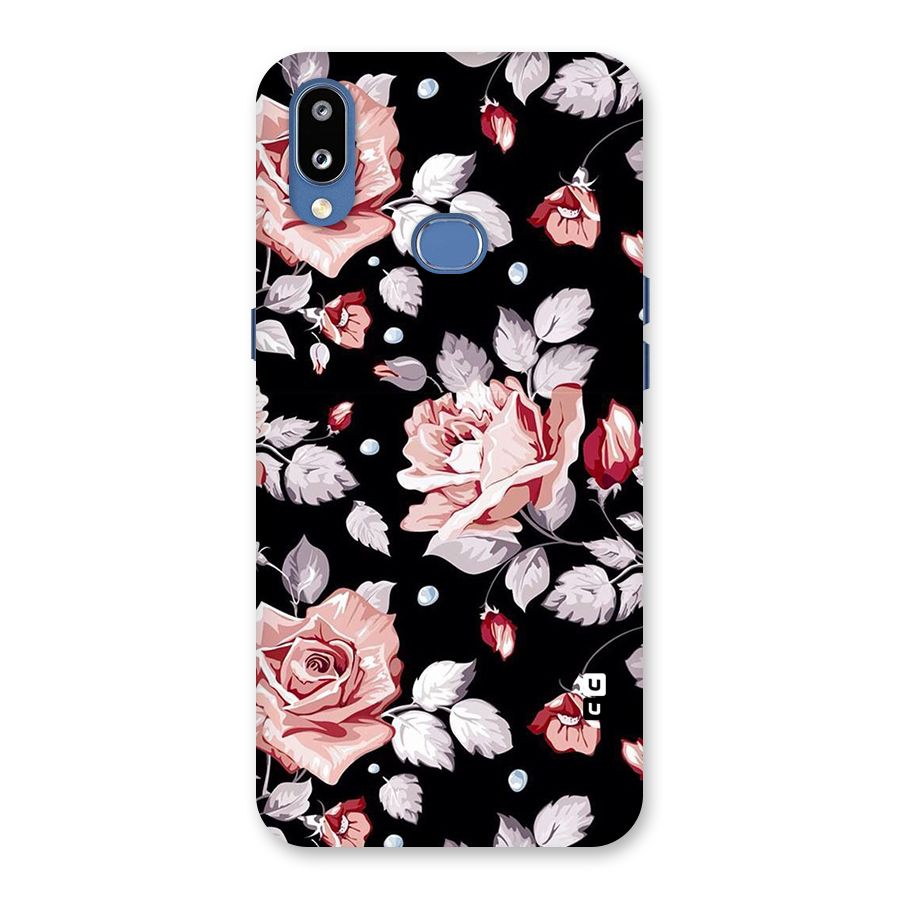 Artsy Floral Back Case for Galaxy M01s