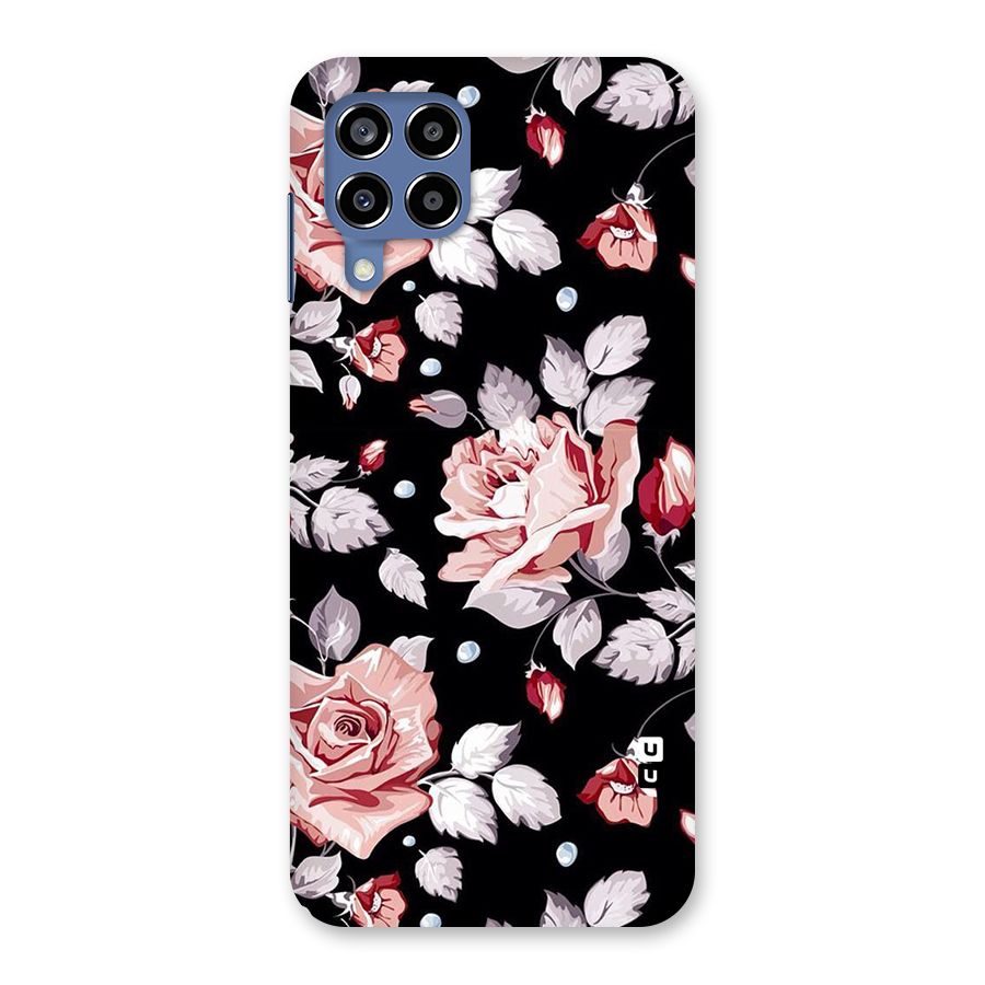 Artsy Floral Back Case for Galaxy M53 5G