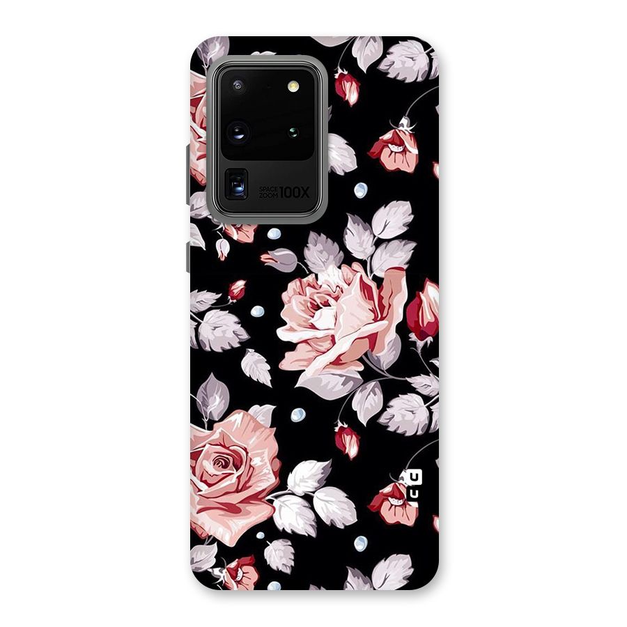 Artsy Floral Back Case for Galaxy S20 Ultra