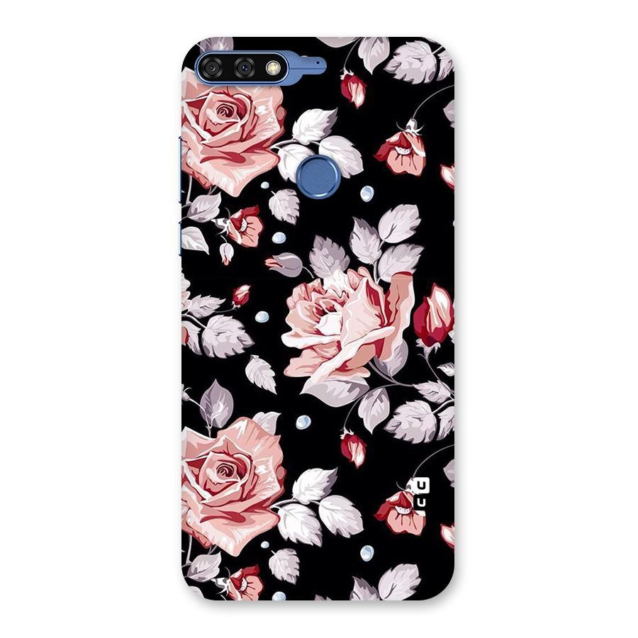 Artsy Floral Back Case for Honor 7C