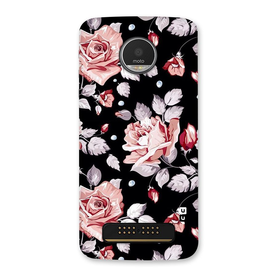 Artsy Floral Back Case for Moto Z Play