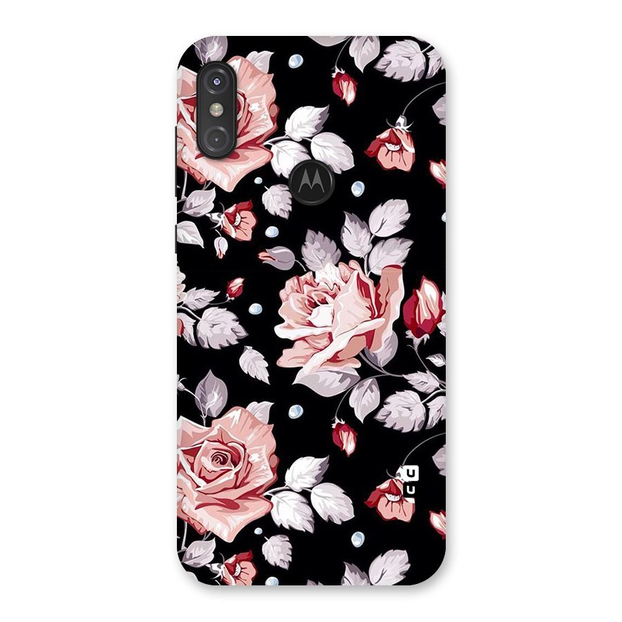 Artsy Floral Back Case for Motorola One Power
