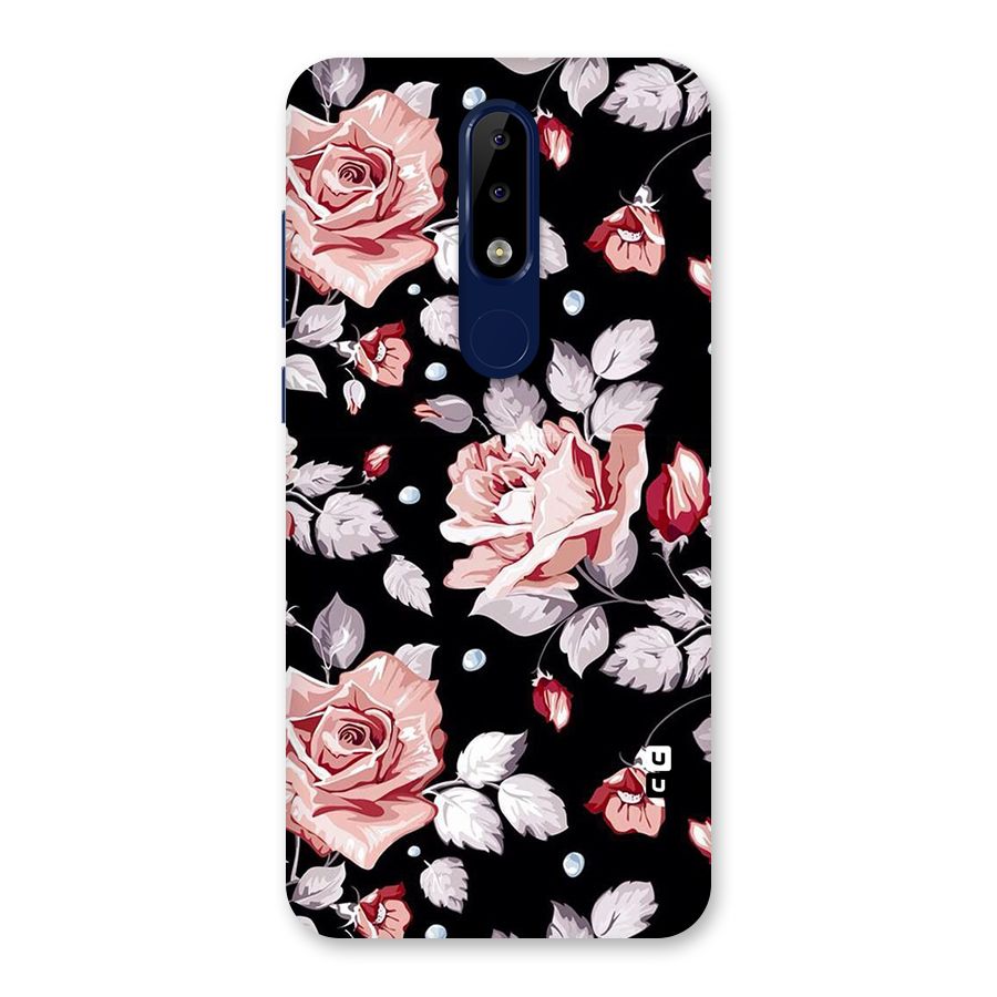 Artsy Floral Back Case for Nokia 5.1 Plus