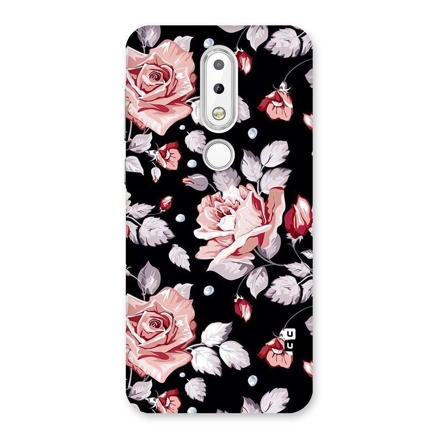 Artsy Floral Back Case for Nokia 6.1 Plus