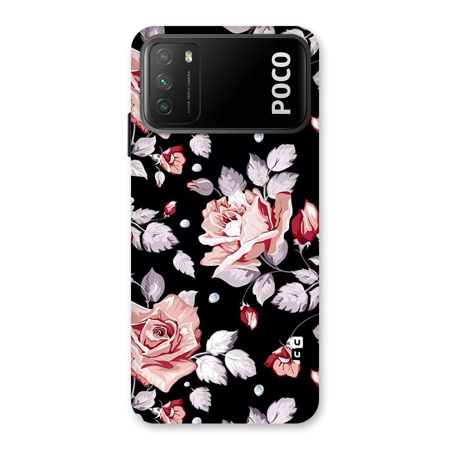 Artsy Floral Back Case for Poco M3