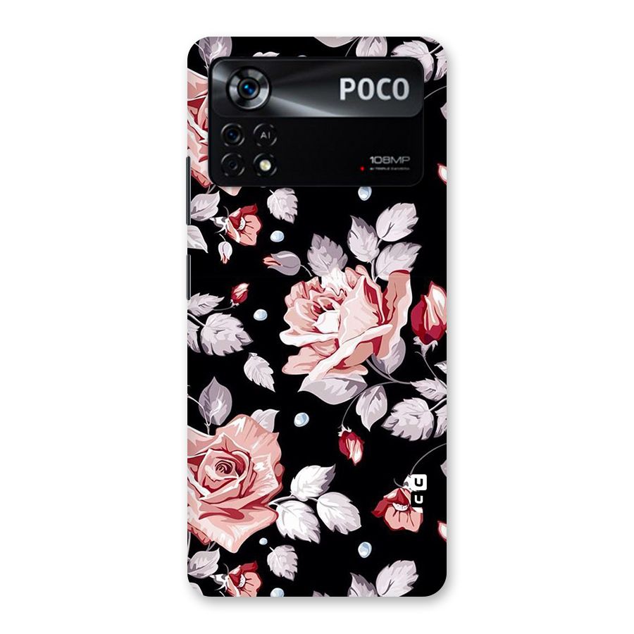 Artsy Floral Back Case for Poco X4 Pro 5G