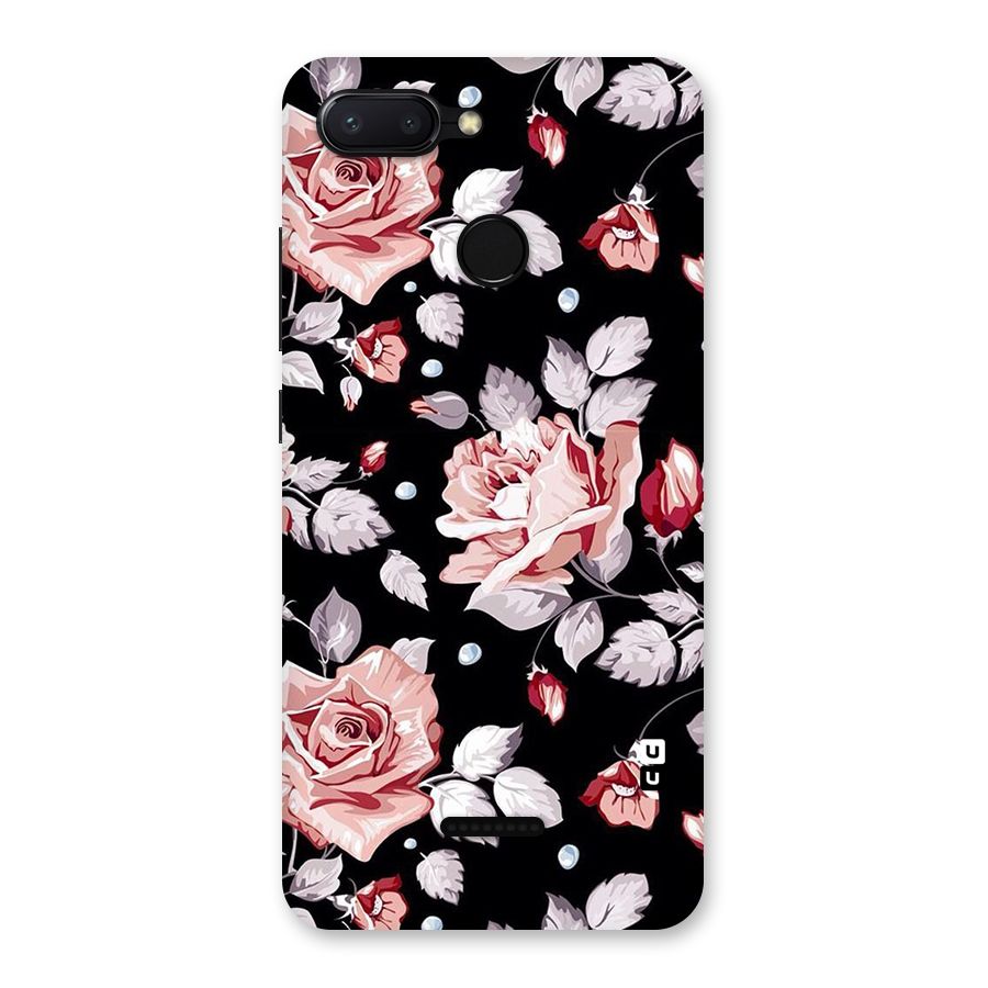 Artsy Floral Back Case for Redmi 6