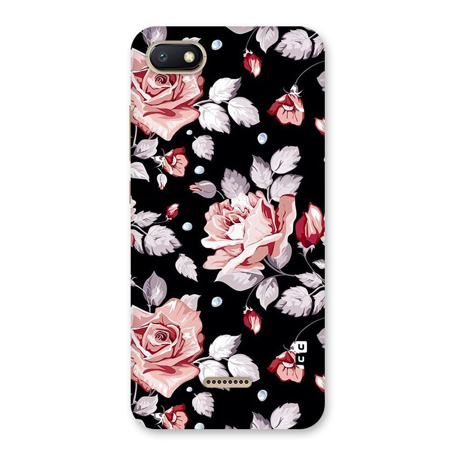 Artsy Floral Back Case for Redmi 6A